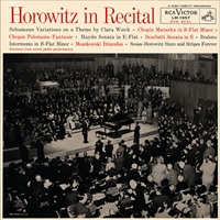 RCA Victor : Horowitz - In Recital